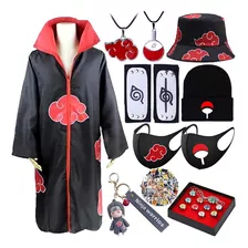 Traje De Traje De Naruto Cos Akatsuki Uchiha Itachi De 21