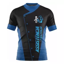 Uniforme Camiseta Assistência Técnica Pronta Entrega Top