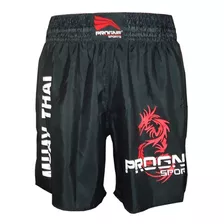 Short Muay Thai Progne Masculino Cores Diversas