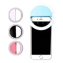 Aro Luz Led Selfie 4 Modos D Iluminacion Celular Recargable 