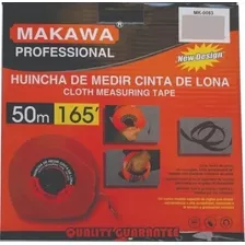 Huincha Para Medir De Lona 50 Metros Makawa Mk-0083
