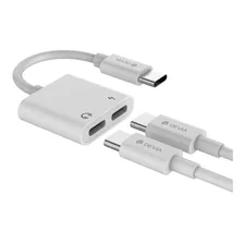 Adaptador Usb Tipo-c A Doble Usb Tipo-c Devia - Cover Co