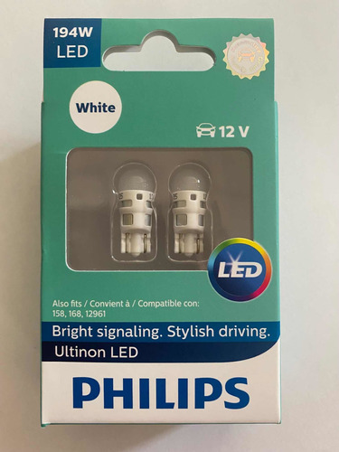 Focos Philips Leds Pellizco 194-158-168 Blanco Foto 2