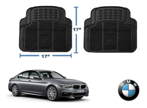 Kit Tapetes De Uso Rudo Bmw 528i 2016 Rubber Black Original Foto 3