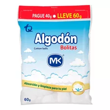 Of.algodon Pomos Bag X 40 +20 Gr Mk