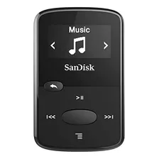 Sandisk 8gb Clip Jam Mp3 Player, Negro - Ranura Para Tarjeta