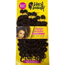 Cacho 4 B Black Beauty Cabelo Orgânico Fibra Orgânica 65 Cm