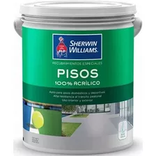 Recubrimiento Especial Pisos Rojo Sherwin Williams X 4 Lt