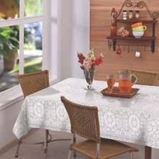 Toalha De Mesa 6 Cadeira Plástico Térmico 2,20 X 1,40 Oferta