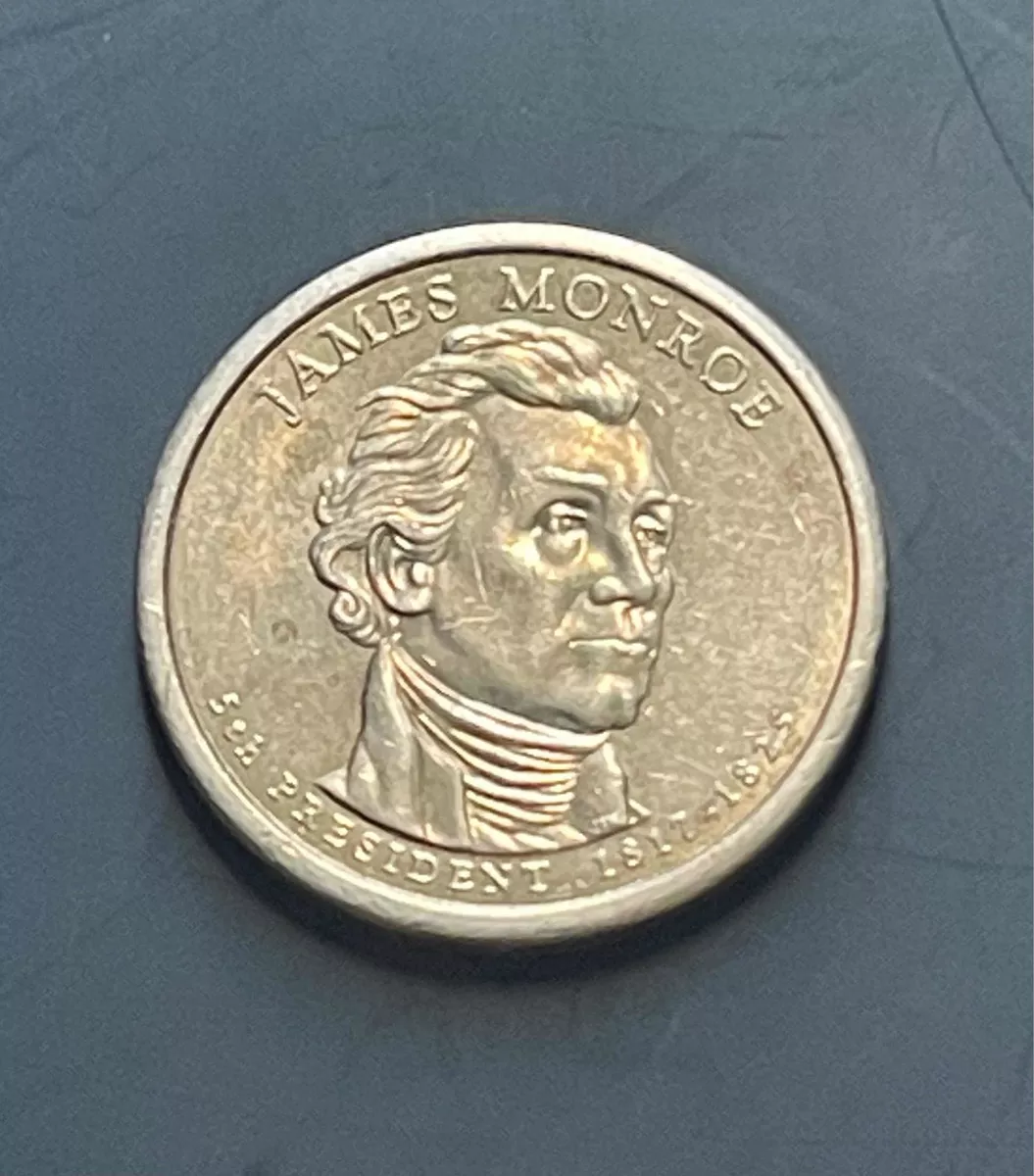 Moneda De $1 James Monroe De 1917 A 1925