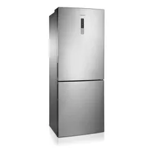 Geladeira Inverse Bottom Barosa 435l Com Rack Cor Inox Look