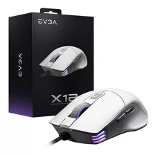 Mouse Evga X12 Color Blanco