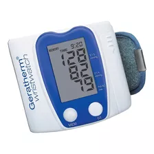Monitor Digital De Pressão Arterial De Pulso Wristwatch Azul