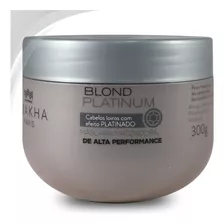 Máscara Matizadora Blond Platinum - Efeito Acinzentado 300gr