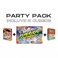 Party Pack Juegos De Mesa | Incluye 3 Juegos Mini Ed. Viaje