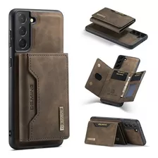 Funda De Teléfono Con Tarjetero Pequeño Separado For Samsun