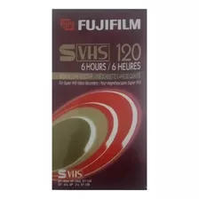 Casette De Video Super Vhs Fuji Premium Svhs 6hs Ep