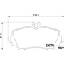 Disco Frenos  Trasera Para Mercedes Benz 190d   1986