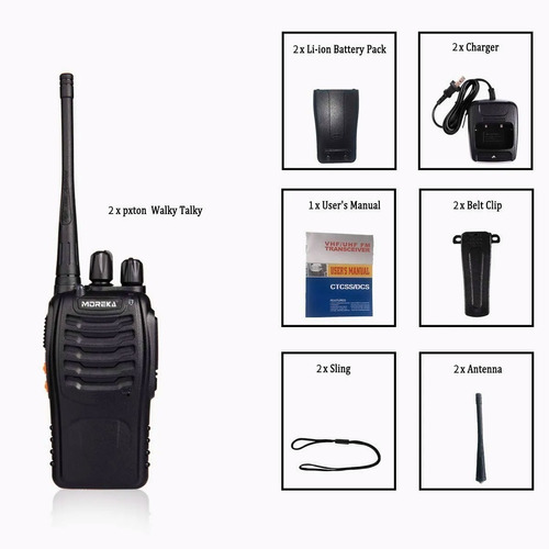 2 Radios  Walkie Talkie   Recargable 16 Canale 1500mah 7km Foto 5