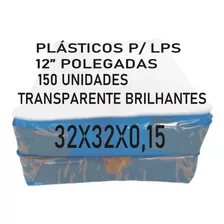 150 Plásticos Externos 0,15 P/ Capa De Lp Discos De Vinil