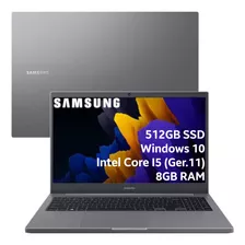 Notebook Samsung Book I5 1135g7 8gb 512gb Ssd Xe Graphics G7