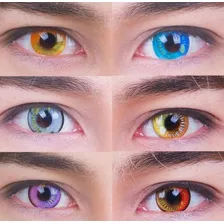 Pupilentes Multicolor Para Cosplay, Anime Y Belleza 