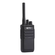 Radio Portátil Tx-320 Uhf 400-470 Mhz 16 Canales Txpro 2w Color Negro