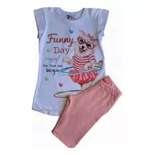 Conjunto Kukiê Infantil - Kukiê Menina - Conj Menina Tam: 6