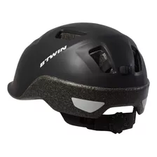 Casco Para Bicicleta Urbana Color Negro 100 Btwin