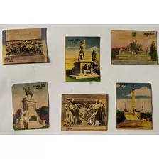 6 Figuritas Monumentos Públicos Álbum Águila 1932 Fg1