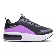 Zapatillas Jaguar 4310 Color Violeta - Adulto 40 Ar