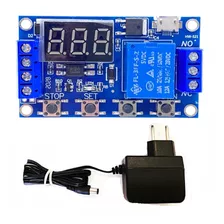 Temporizador Digital Para Chocadeira Automação Com Fonte 12v