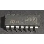 Tl074 - 4 Amplificadores Operacionais Jfet Pac Com 5