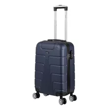 Maleta De Mano Cabina Viaje Carry On 20in 10kg Con Candado Color Azul Marino