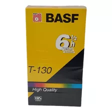 Fita Cassete High Quality Vhs Basf T-130