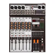 Mesa De Som 8 Canais Soundcraft Sx802fx-usb - Nf E Garantia