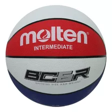 Balón Basquetbol Molten Hule Moldeado Bc6r Tric-fiba No. 6 Tricolor