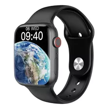 Funda Para Microondas Smartwatch W28 Watch Infinity Pro Series 8, Color Negro, Correa, Color Negro, Bisel, Color Negro