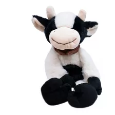 Vaca Lacinho Pelúcia Fofinha Fofy Toys Original 27cm Animais