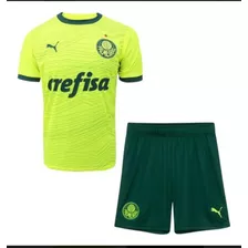 Conjunto Palmeiras Torcedor Infantil Oficial