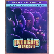 Bluray Five Nights At Freddys O Pesadelo Sem Fim - Lacrado