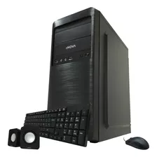 Gabinete Kit Pc Fuente 400w Mouse Teclado Nuevos Oferta