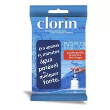 10 Pastilhas Purificadoras Para Água De Consumo Clorin