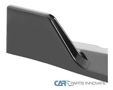 Fit 18-20 Honda Odyssey Glossy Black Front Bumper Lip Sp Ttx Foto 3