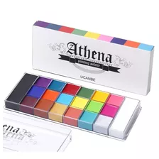 Ucanbe 20 Colores Athena Cara Cuerpo Pintura Aceite Gran S