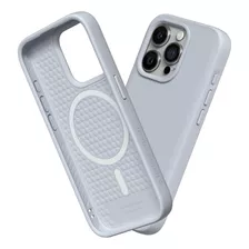 Funda Rhinoshield Solidsuit Qi Para iPhone 15 Pro Max -grey