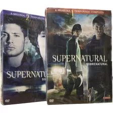 Dvd Supernatural 1a E 2a Temporada Novo Original E Lacrado