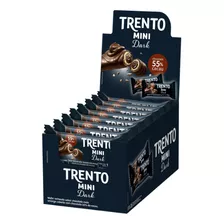 Chocolate Mini Trento Dark Display 16undx16g Peccin