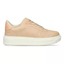 Tenis Casuales Capuccino-rosado Bata Inna Mujer