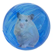 Bola Para Hamster Roedores Ball Savana Pet Cor Azul